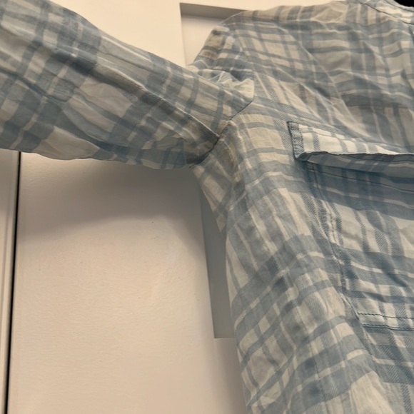 🔥 2 for 20$ / Vince Plaid Blouse - Picture 7 of 17